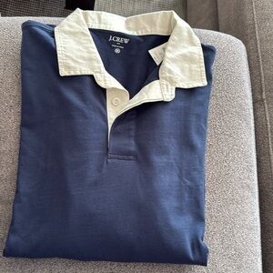 J. Crew Men’s Rugby Polo Long Sleeve Shirt